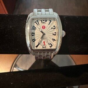 MICHELE URBAN MINI STAINLESS STEEL WATCH